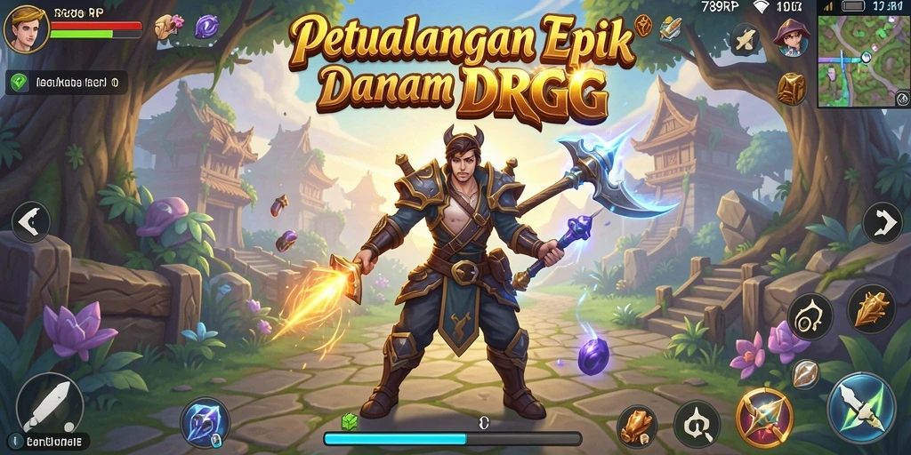 Gameplay epik RPG dalam 789RP dengan karakter dan petualangan yang seru.