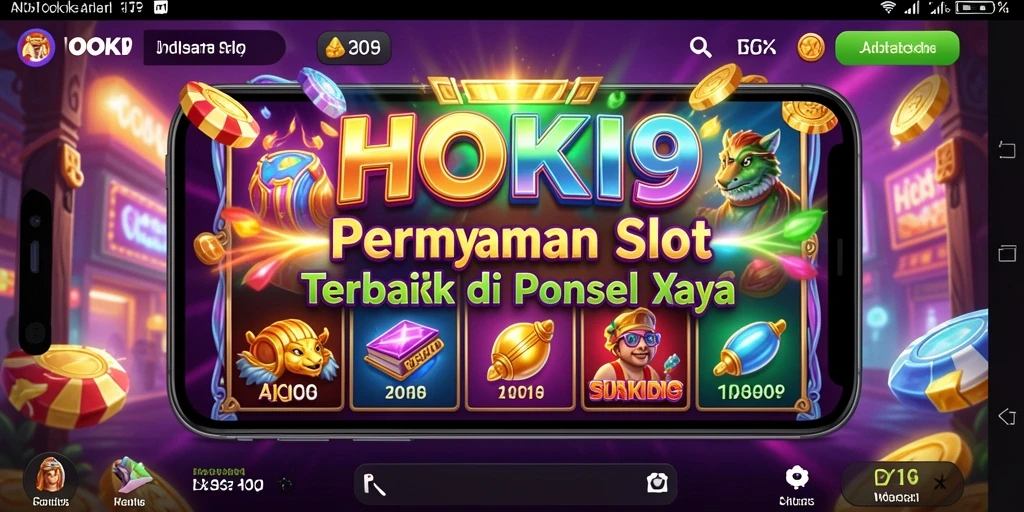 Tampilan gameplay HOKI9 yang menegangkan dan penuh warna.