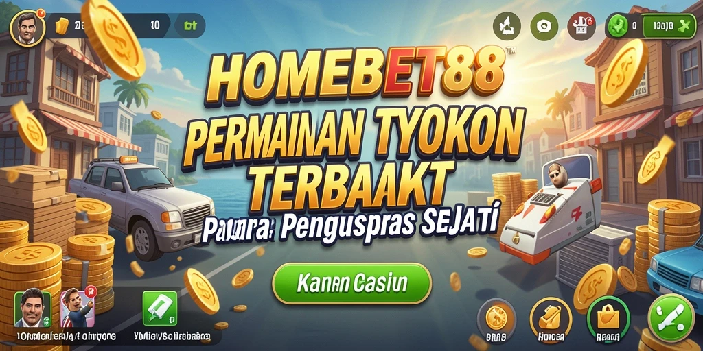 Tampilan menarik dari gameplay <strong>HOMEBET88</strong> yang menggambarkan strategi bisnis.