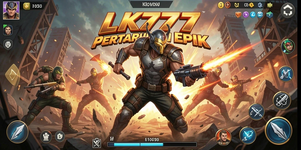 Tangkapan layar menunjukkan aksi seru dalam game LK777 yang memukau.