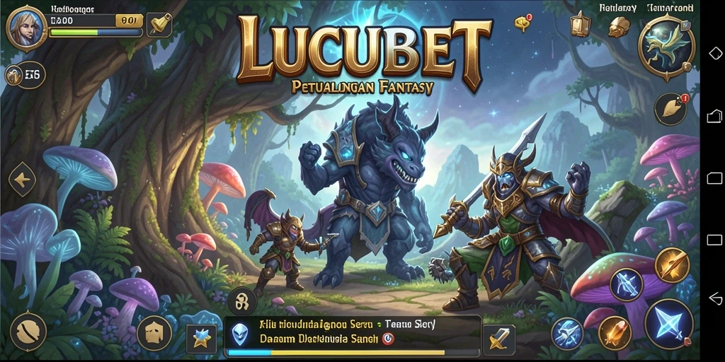 Tampilan gameplay LUCUBET yang memikat dan penuh aksi.